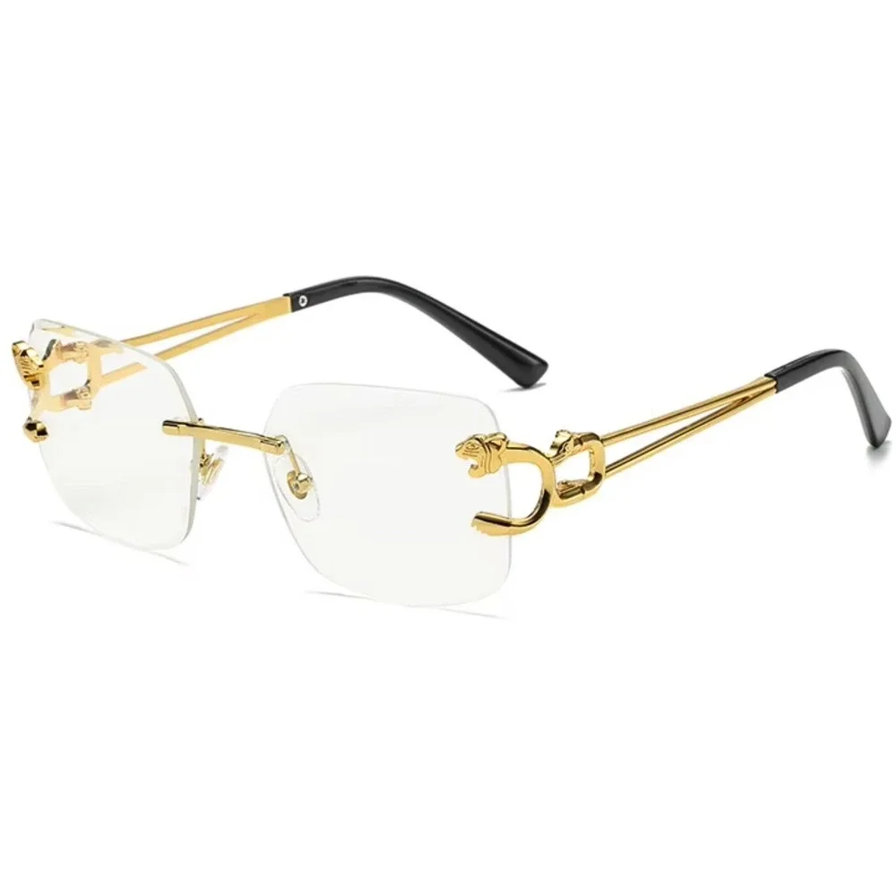 Metal Frame Retro Clear Lens Glasses Street Wear‎ Gangster Hip Hop Cholo Shades